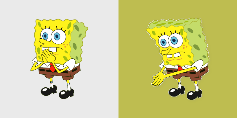 Cute Cursor Pack - SpongeBob Edition