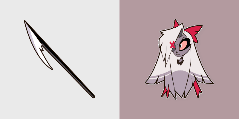 Custom Cute Cursor Pack - Hazbin Hotel Vaggie