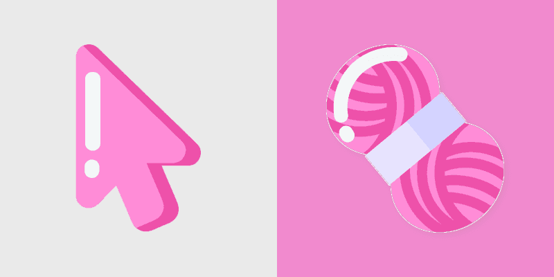 Cute Pink Cursor Pack
