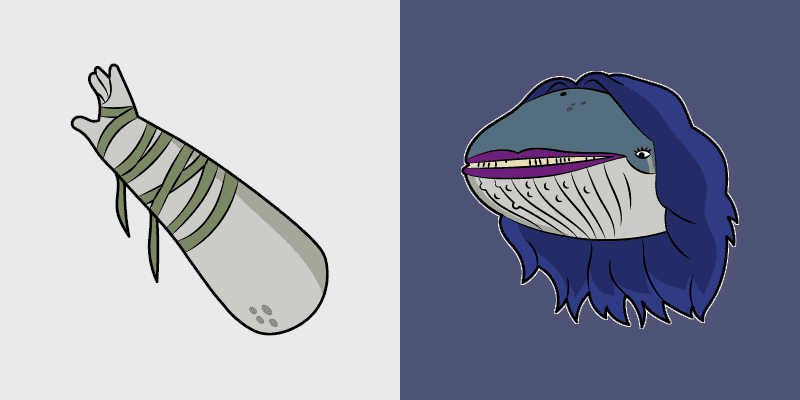 Centaurworld Whaletaur Shaman Cute Cursor Pack