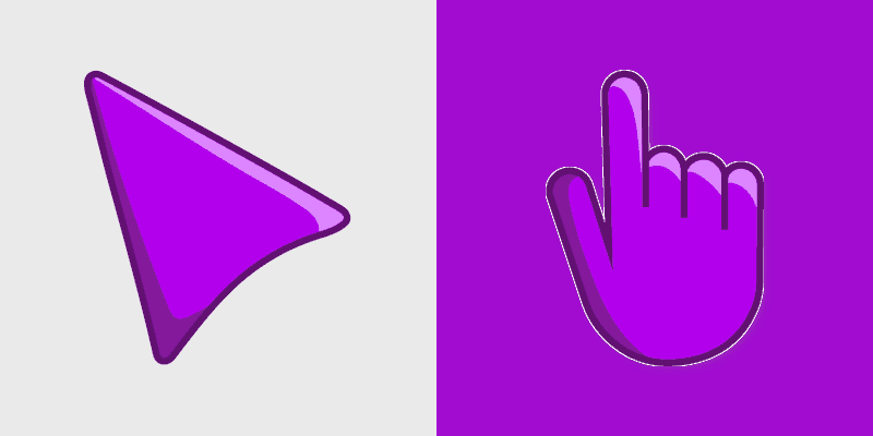 Royal Violet Cursor Pack
