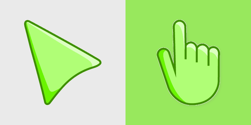 Inchworm Charm - Custom Cursor