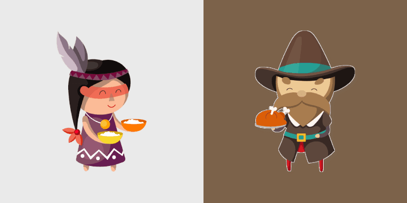 Custom Thanksgiving Cursor Pack