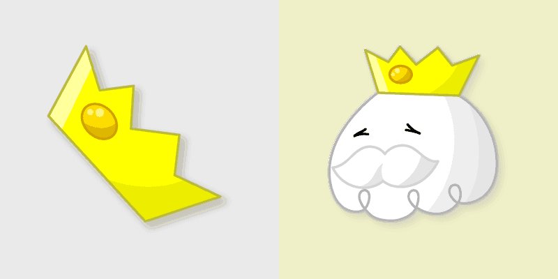 Cute Cursor Pack - Homestar Runner King of Town