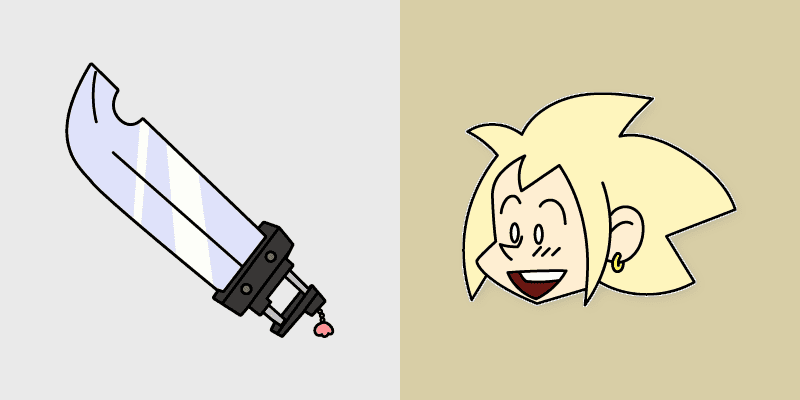 Cute Cursor Pack - K.O. Hero & Sword