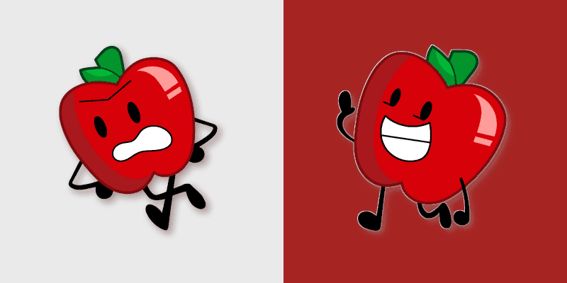 Cute Cursor Pack - Battle for Dream Island Inspiration