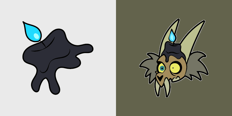 Custom Cursor Pack - Owl House Bill & Candle