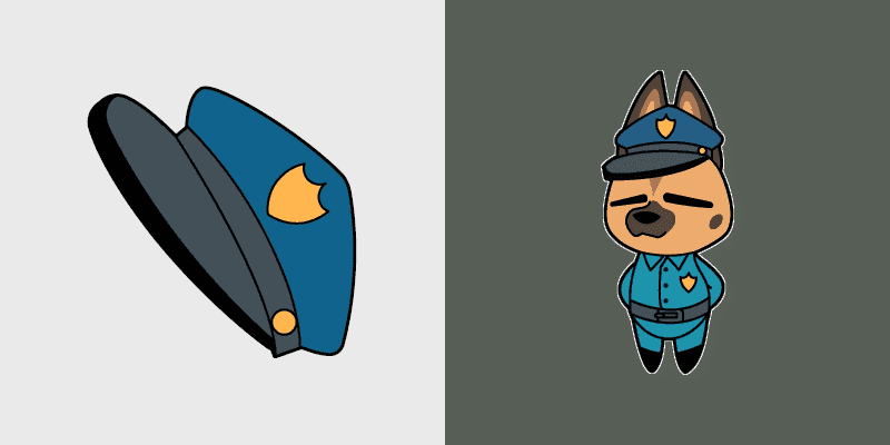 Custom Cursor Pack - Chikn Nuggit German Shepherd