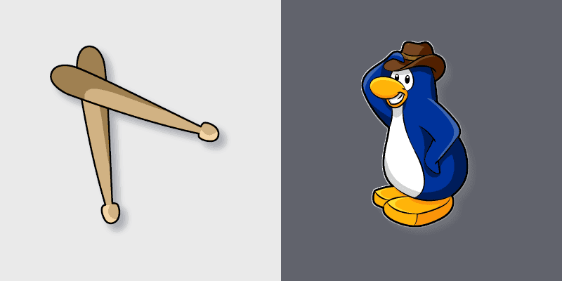 Cute Cursor - Club Penguin Billy