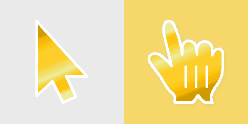 Custom Yellow Pepper Cursor Pack