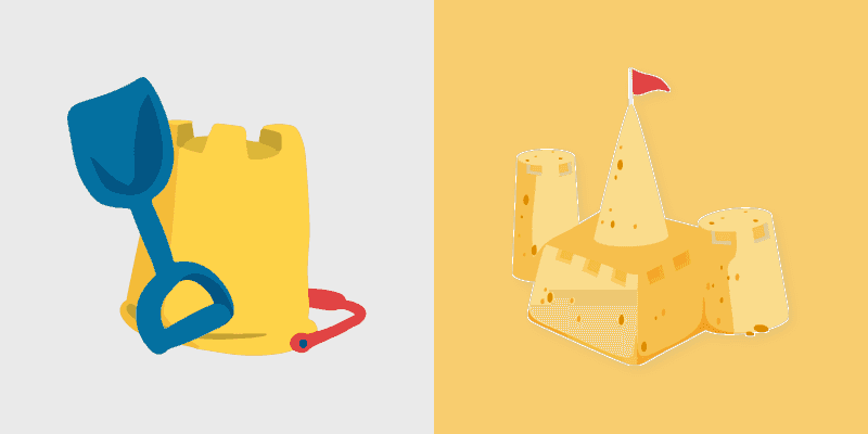 Sandy Seashore Cute Cursor Pack