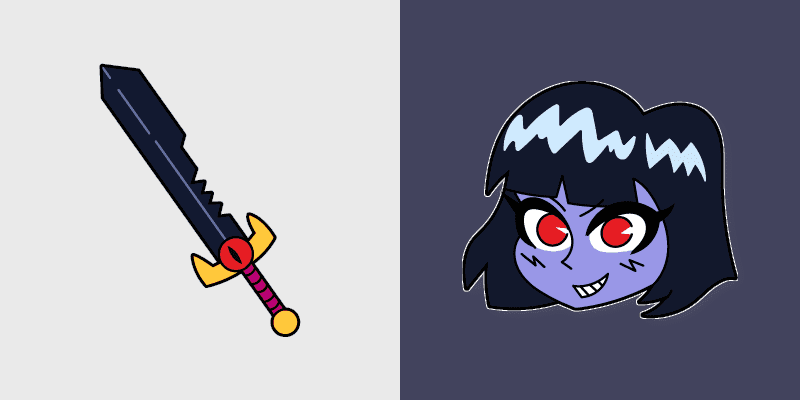 OK K.O.! Custom Cursor Pack: Demon Queenie