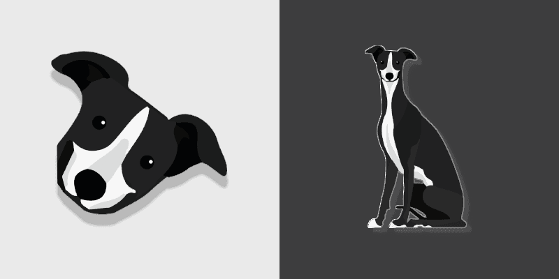 Borzoi Dog Custom Cursor Pack