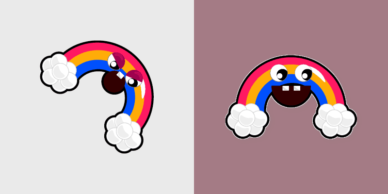 FNaF Chica's Cute Rainbow Magic Cursor Pack