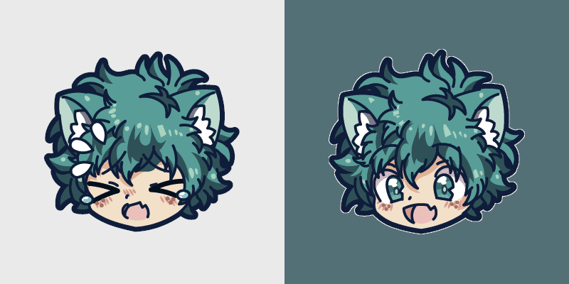 Cute Deku Izuku Midoriya Cursor Pack