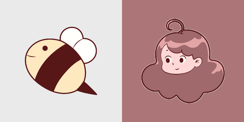 Custom Cursor Pack - Bee and PuppyCat