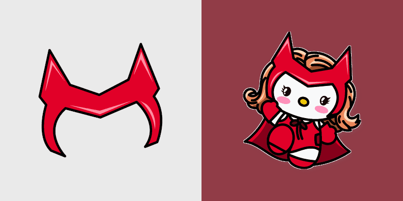 Kitty Marvel Wanda Maximoff Custom Cursor