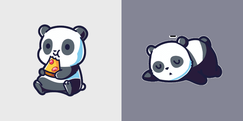 Charming Panda Custom Cursor
