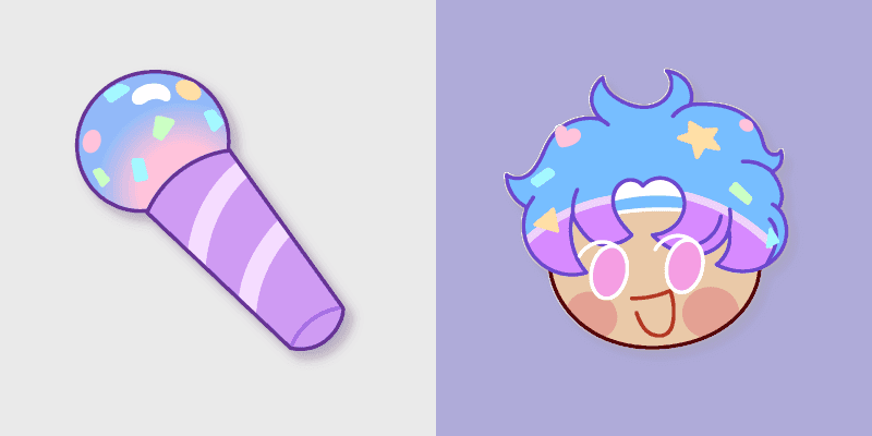 Cute Cursor - Popping Candy Cookie