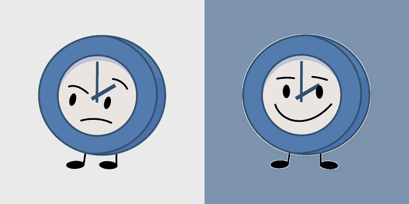 BFDI Clock Mouse Cursor Pack