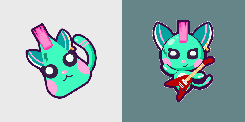 Cute Cursor Rockstar Pack