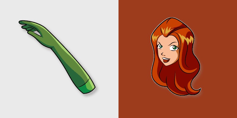 Cute Cursor Samantha - Totally Spies! Mouse Pack
