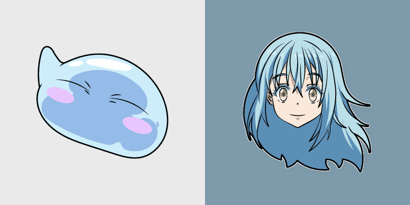 Rimuru Tempest Custom Slime Cursor Pack
