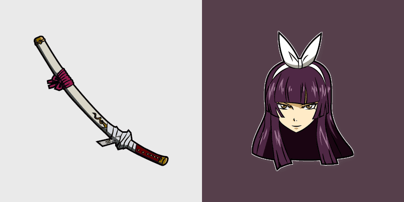 Custom Cursor Pack - Fairy Tail Kagura Mikazuchi