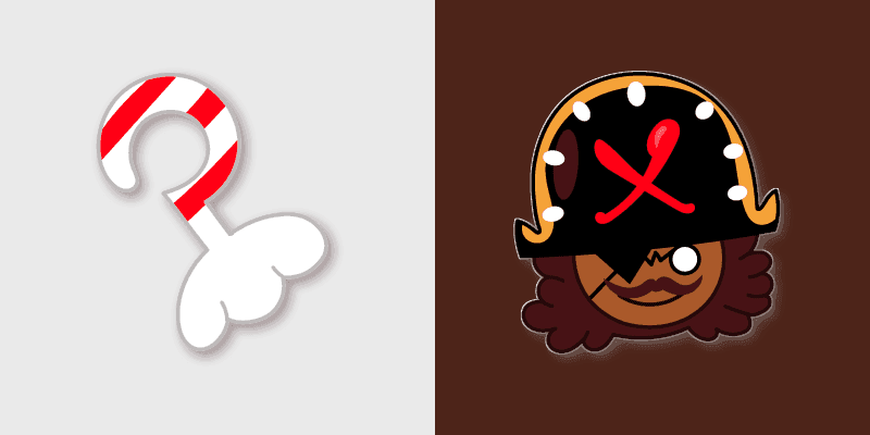 Pirate Cookie Cursor Pack