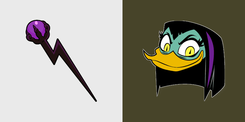 DuckTales Magica De Spell Cute Cursor Pack