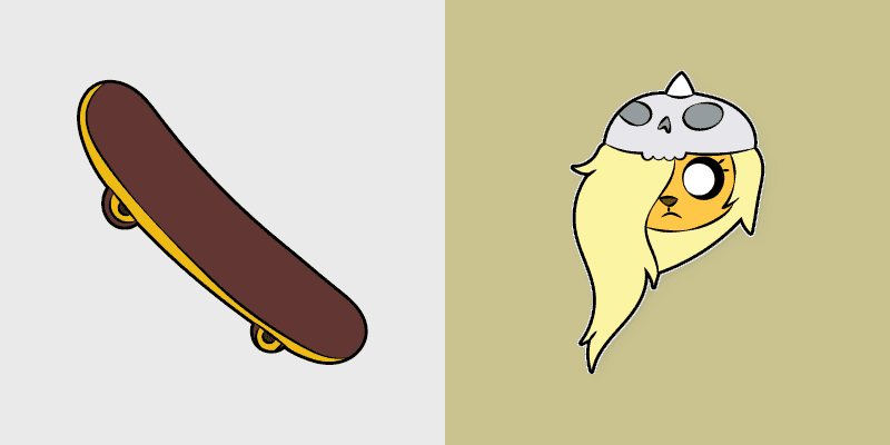 Adventure Cursor Pack: Bronwyn & Skate