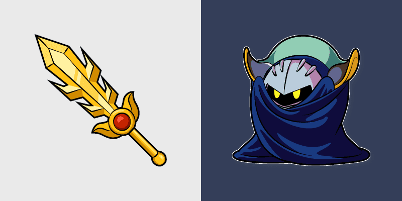 Meta Knight Custom Cursor Pack