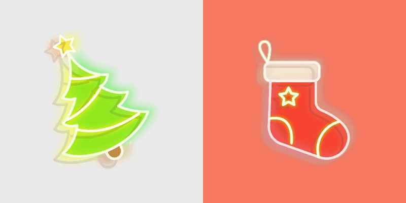 Green and Red Custom Cursor Pack