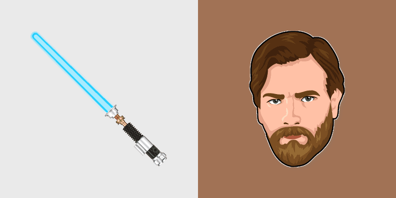 Star Wars Obi-Wan Kenobi Blue Cursor Pack