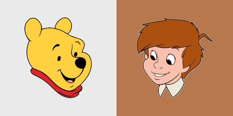 Cute Cursor Pack - Winnie the Pooh & Christopher Robin