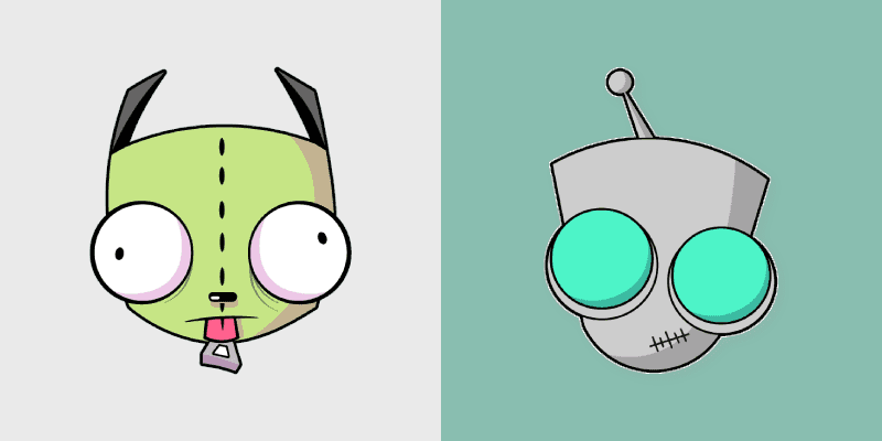 Invader Zim GIR Cute Cursor
