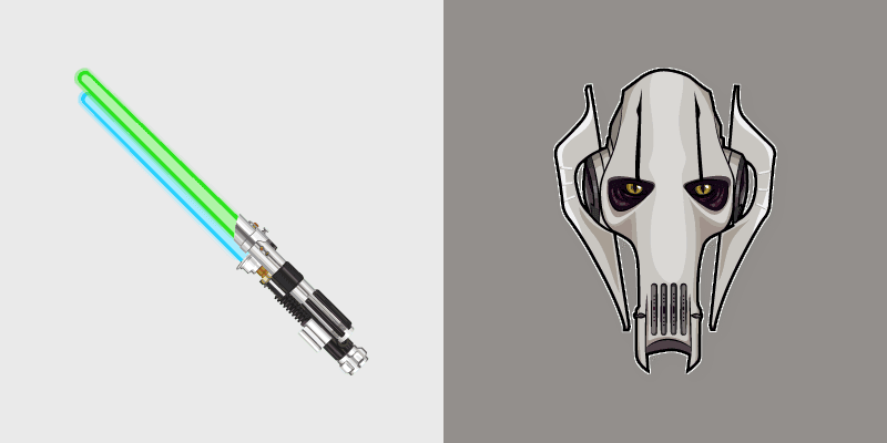 Cute Cursor Grievous Lightsabers