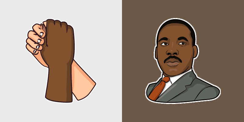 Custom Cursor Pack - Martin Luther King Jr.