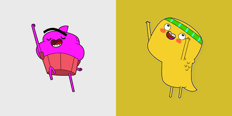 Cute Cursor Pack - Cupcake & Dino Collection