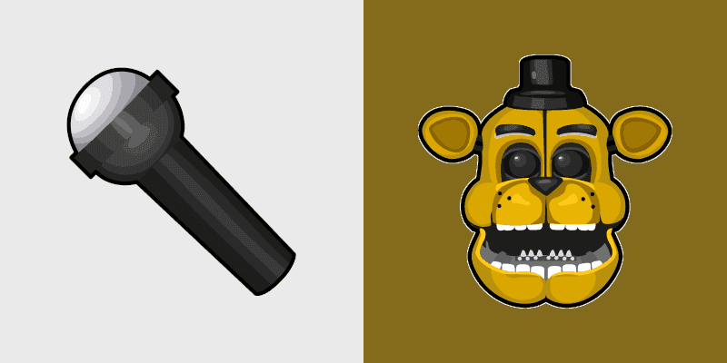 Custom Golden Freddy Cursor Pack