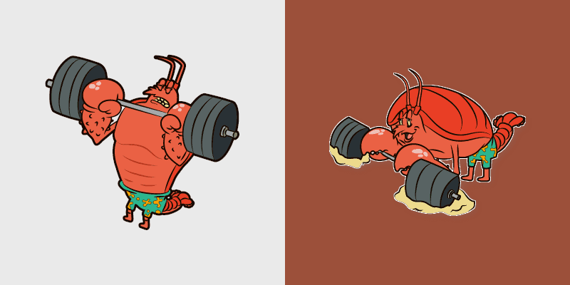 Cute Cursor Pack: Larry the Lobster Meme