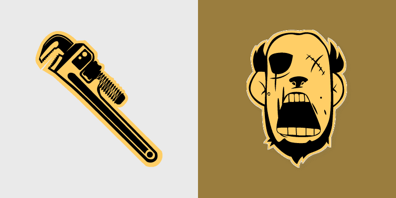 Custom Cursor Pack - Bendy & Ink Machine Piper