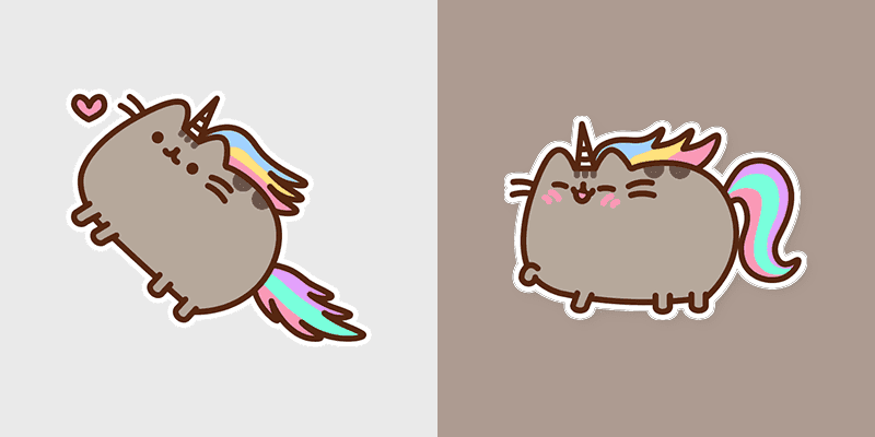 Cute Cursor Pack - Pusheenicorn Theme