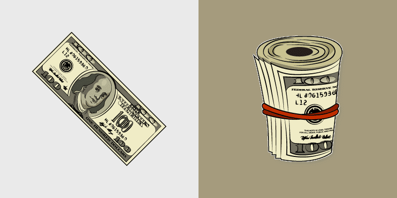 Cute Currency Cursor Pack