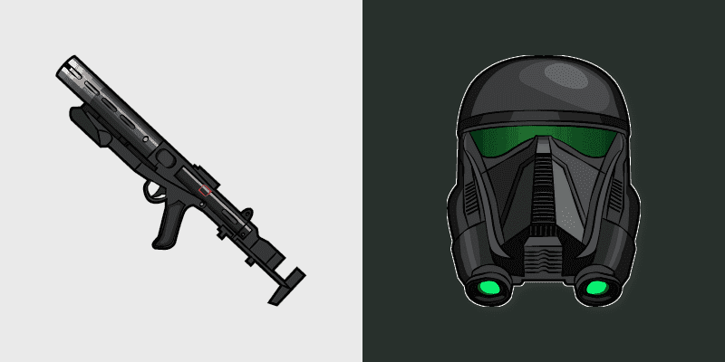 Star Wars Death Trooper Cute Cursor Pack