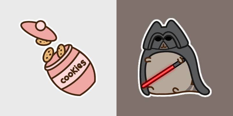 Custom Darth Pusheen Cursor Pack