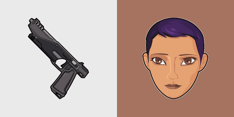 Star Wars Sabine Wren Custom Cursor Pack