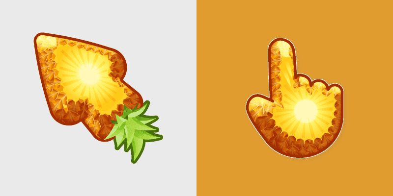 Pineapple Cursor Pack