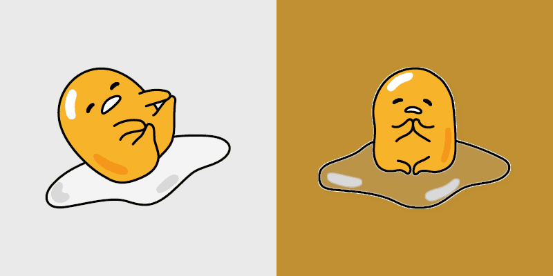 Sanrio Gudetama Cute Cursor Pack