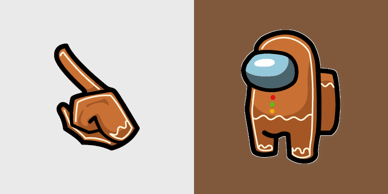 Custom Cute Among Us Cursor Pack